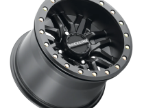 Aluminum Wheels 14x7 Ryno Beadlock UTV A91B Machined Face Satin Black 10 Offset 4 on 110 Bolt Pattern 90 Bore Raceline