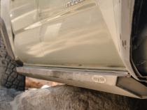 Tacoma Rock Sliders For 05-23 Toyota Tacoma Standard Bed Black Powdercoat Steel Rock Slide Engineering