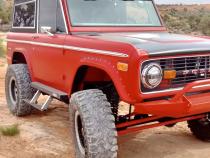Ford Bronco 1St Generation Step Sliders Drivers Side Sub Part Rock Slide Engineering