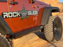 Jeep JK Side Step Sliders For 07-18 Wrangler JK 2 Door Models Set Rock Slide Engineering
