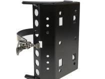 CO2 Tank Bracket 10-15 Lb 6.9 Inch Diameter Matte Black Power Tank