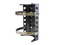 CO2 Tank Super Bracket Lockable Straps 20 Lb 8 Inch Diameter Aluminum Power Tank