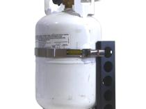 Propane Tank Bracket 11 Lb Worthington 2.5 Gallon 9 Inch Diameter Powder Coated BlackPower Tank