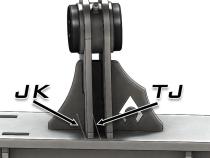 Jeep TJ Weld On UCA Brackets For Low Pro Front Truss Daystar Bushings 1/2 Inch Bolt Size Artec Industries