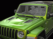 Jeep JL/JT Clear Panorama Hardtop Panel for 18-Present Wrangler JL /JLU and 20-Present Gladiator JT 4 Door ClearLidz