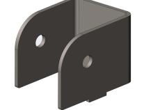 Jeep Cherokee 3-Link Upper Bracket 1984-2001, XJ Clayton Off Road
