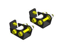 Jeep Wrangler Rear Shock Extensions For 97-06 Wrangler TJ/LJ Clayton Offroad