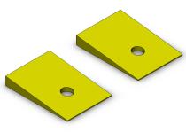 Jeep Cherokee 7 Degree Shim 1984-2001 XJ Clayton Off Road