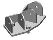 Jeep Grand Cherokee Rear 4 Link Bracket 1999-2004 WJ Clayton Off Road