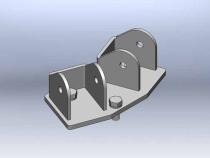 Jeep Grand Cherokee Rear 4 Link Bracket 1999-2004 WJ Clayton Off Road