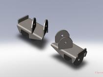 Jeep Wrangler Rear Frame Brackets 1997-2006 TJ Clayton Off Road