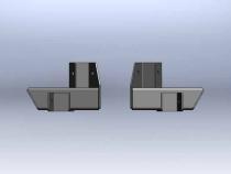 Jeep Grand Cherokee Rear Frame Brackets 99-04 WJ Clayton Off Road