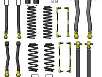 Jeep Wrangler Diesel 3.5 Inch Premium Lift Kit For 18+ Wranger JL Clayton Offroad