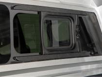 Gladiator Truck Bed Cap SmartCapEVOa Adventure Matte Black 20-Up Jeep Gladiator 5 Foot Short Bed SmartCap