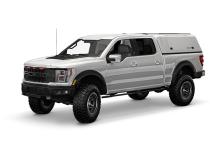 F-150 Truck Bed Cap SmartCapEVOc Commercial OEM White For 15-20 Ford F-150 5.5 Foot Short Bed SmartCap