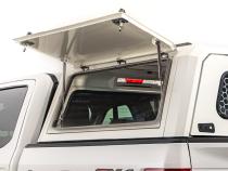 Gladiator Truck Bed Cap SmartCapEVOc Commercial OEM White 20-24 Jeep Gladiator 5 Foot Short Bed SmartCap