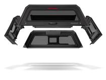 Silverado/Sierra 1500 Truck Bed Cap SmartCapEVO Sport Matte Black For 19-24 Chevrolet Silverado/Sierra 1500 6.5 Foot Standard Bed SmartCap