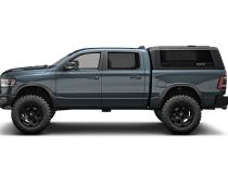 RAM 1500 Truck Bed Cap SmartCapEVO Sport Matte Black For 19-24 RAM 1500 6.4 Foot Standard Bed SmartCap