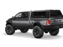 RAM 1500 Truck Bed Cap SmartCapEVO Sport Matte Black For 09-24 DS (Classic Body Style) RAM 1500 6.4 Foot Standard Bed SmartCap
