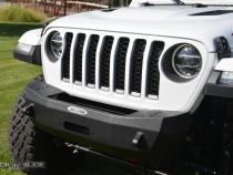 Jeep JL Shorty Front Bumper For 18-Pres Wrangler JL With Winch Plate No Bull Bar Rigid Series Rock Slide Engineering