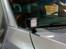 21+ F-150 Hood Hinge Light Bracket Grimm Offroad