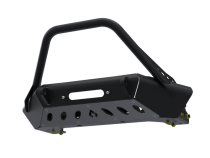 07-Up Jeep Wranger/Gladiator High Clearance Front Bumper With Hoop Raw Steel