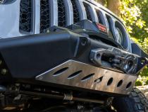07-Up Jeep Wranger/Gladiator High Clearance Front Bumper Powdercoat Black Steel
