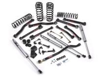 2018-2024 Jeep Wrangler JL J-Krawl 2.5 Inch Lift Kit 4 Door w/Fox Adventure Series Shocks Standard Rate Coils JSPEC