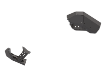 07-Up Jeep Wranger/Gladiator High Clearance Rear Bumper Corner Pods Boatside Cut Raw Steel