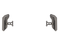 07-Up Jeep Wranger/Gladiator High Clearance Rear Bumper Corner Pods Boatside Cut Raw Steel