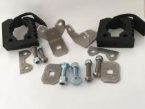 Shovel Mount Bracket Kit 1 5/8 Stand Off Aluminum Krazy Beaver