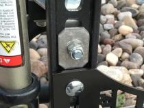 Shovel Mount Bracket Kit 1 5/8 Stand Off Aluminum Krazy Beaver