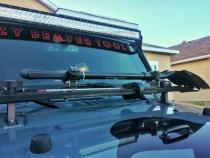 Shovel Mount Bracket Kit 1 5/8 Stand Off Aluminum Krazy Beaver