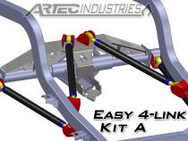 Easy 4 Link Kit A No Tube All 1.25 Inch Krawler Joints Artec Industries