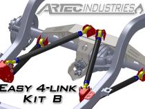 Easy 4 Link Kit B No Tube 7/8 Inch and 1.25 Inch Rod Ends Artec Industries