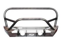 Jeep JK Front Bumper W/Stinger and Grill Hoop 07-18 Wrangler JK The Hammer Series Bare Steel Motobilt