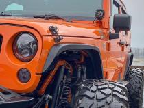 Crusher 2 Inch Front Fenders for Jeep JK/JKU Motobilt