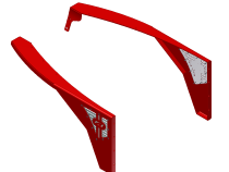 Jeep TJ Fenders 0 Inch Flare No Inner Fender Flat Fender 97-06 Wrangler TJ/LJ Pair Motobilt