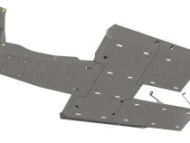 Jeep JL Skid Plate System 2018-Present Wrangler JL 4 Door 3.6L Motobilt