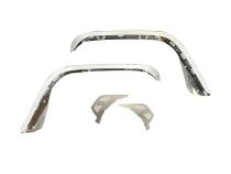 Aluminum Front Fender Flares for Jeep JL/JLU/JT Gladiator Motobilt