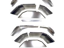 Rear Aluminum Inner Fenders for Jeep JT Gladiator Motobilt