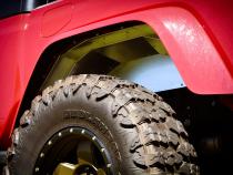 Rear Aluminum Inner Fenders for Jeep JT Gladiator Motobilt
