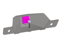 Jeep JL Camera Mount for MB1115 For 18-Pres Jeep JL/JLU  Motobilt