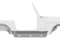 Rocker Guards with Boat Side Steps for Jeep TJ Motobilt