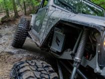 Rocker Guards with Boat Side Steps for Jeep TJ Motobilt