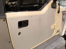 Jeep TJ Aluminum Half Door Armor for 97-06 Wrangler TJ LJ Motobilt