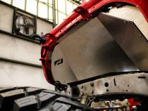 Aluminum Blank Front Inner Fenders for JL/JLU/JT Gladiator Motobilt