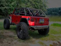 Jeep JL Rear Corner Armor for 18-Pres Wrangler JL Unlimited 4 Door Motobilt