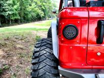 Jeep JL Rear Corner Armor for 18-Pres Wrangler JL Unlimited 4 Door Motobilt