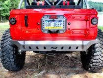 Jeep JL Rear Corner Armor for 18-Pres Wrangler JL Unlimited 4 Door Motobilt